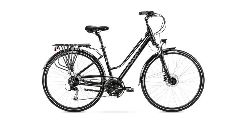 Фотография Велосипед ROMET Gazela 6 28" (2021), рама M, черный
